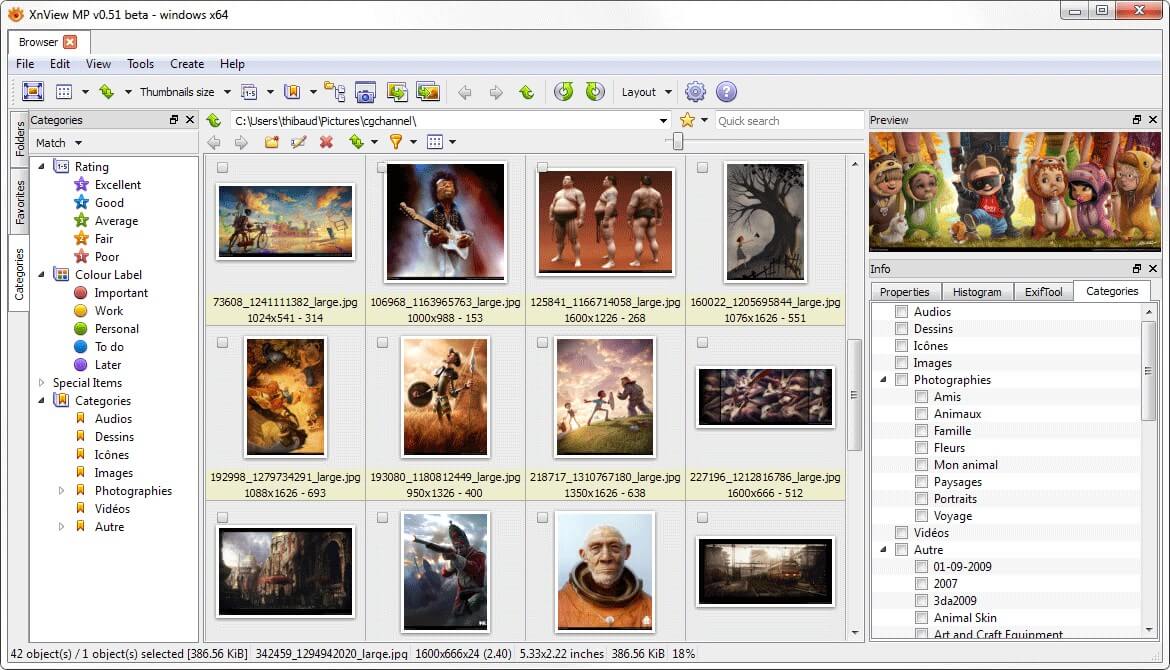 XnView MP x64 screenshot