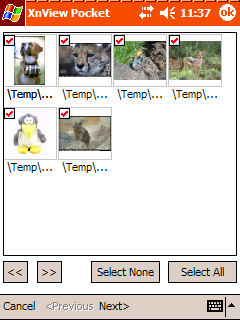 XnView PocketPC Screenshot 4